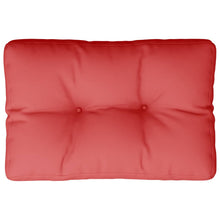 Palletkussen 50x40x12 cm stof rood