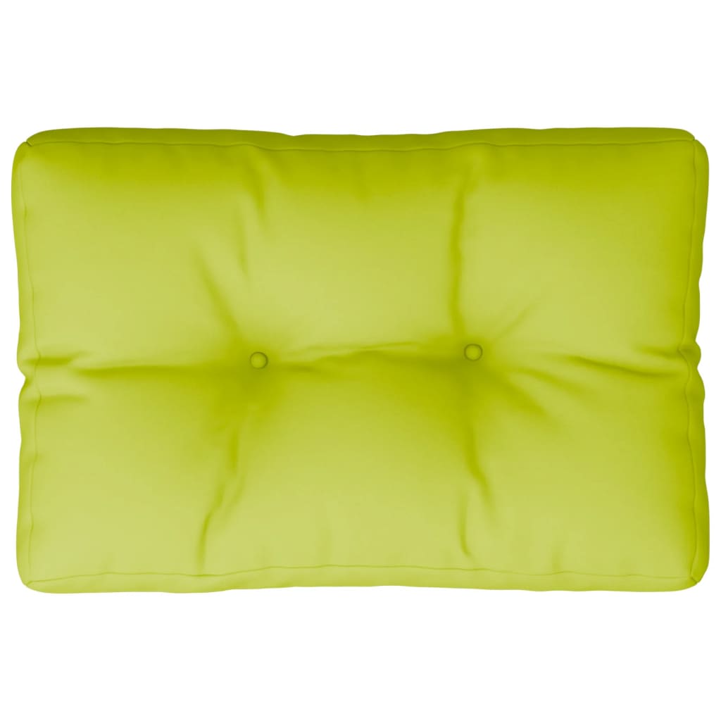 Palletkussen 50x40x12 cm stof heldergroen