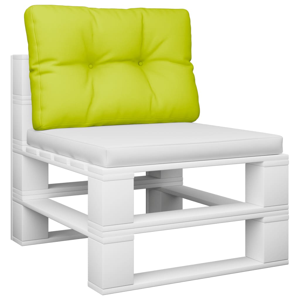 Palletkussen 50x40x12 cm stof heldergroen
