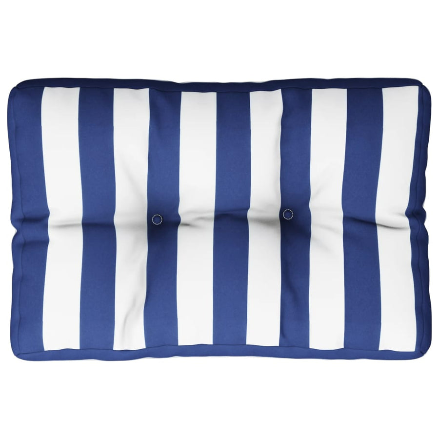 Palletkussen Gestreept Stof 50 x 40 x 12 cm