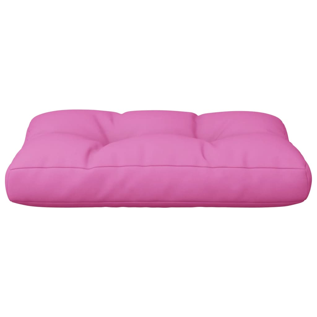 Palletkussen 50x40x12 cm stof roze
