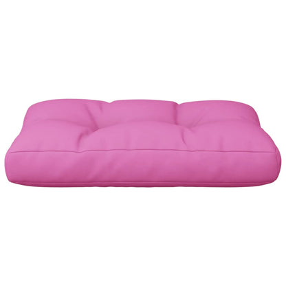Palletkussen 50x40x12 cm stof roze