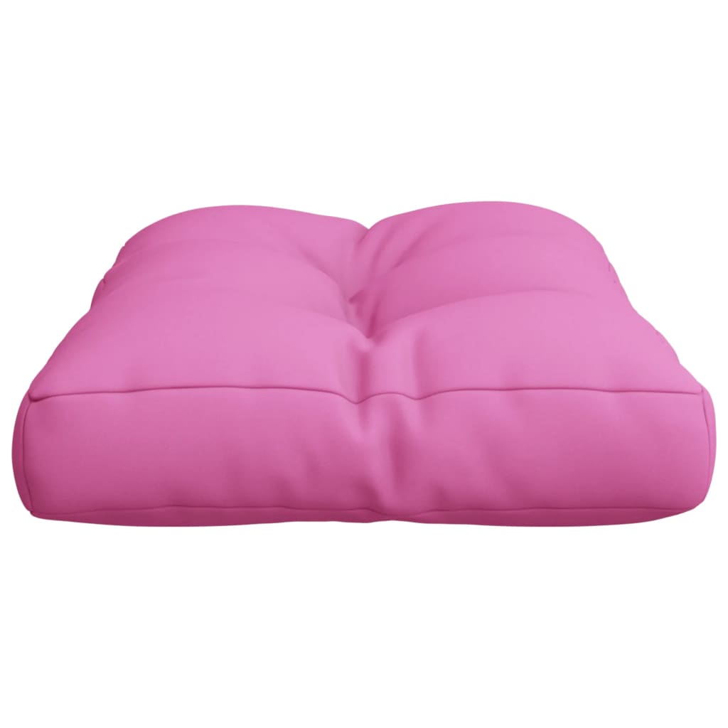 Palletkussen 50x40x12 cm stof roze