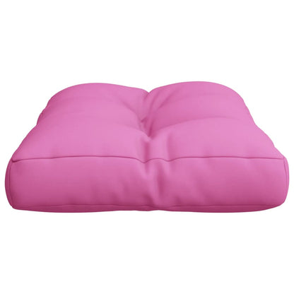 Palletkussen 50x40x12 cm stof roze