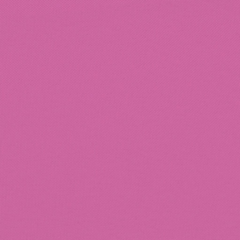 Palletkussen 50x40x12 cm stof roze