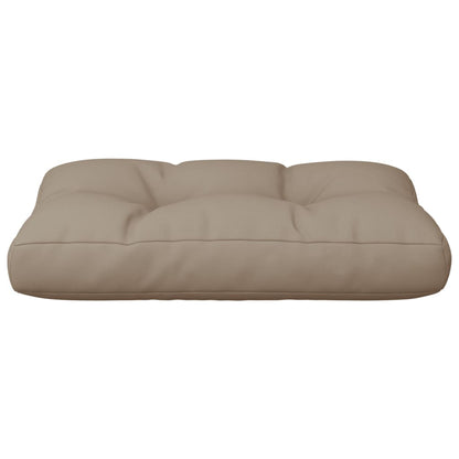 Palletkussen Stof Taupe 60 x 40 x 12 cm
