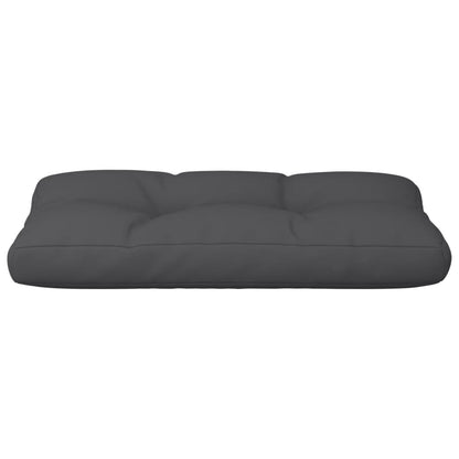 Palletkussen 70x40x12 cm stof zwart