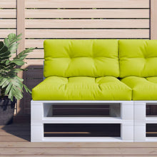 Palletkussen Stof Heldergroen 70 x 40 x 12 cm