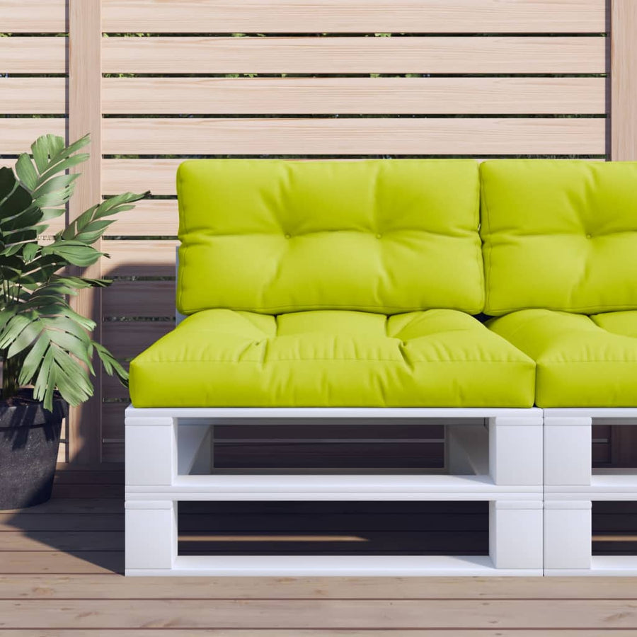 Palletkussen Stof Heldergroen 70 x 40 x 12 cm
