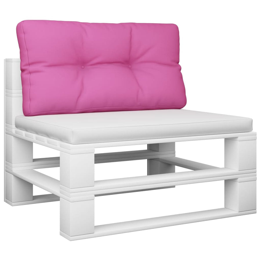 Palletkussen 70x40x12 cm stof roze 70 x 40 x 12 cm