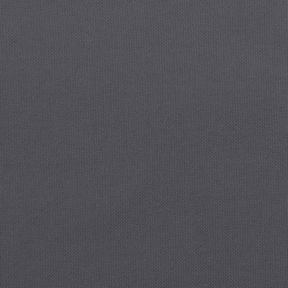 Palletkussen 80x40x12 cm stof antracietkleurig