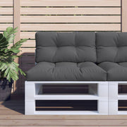 Palletkussen 80x40x12 cm antraciet