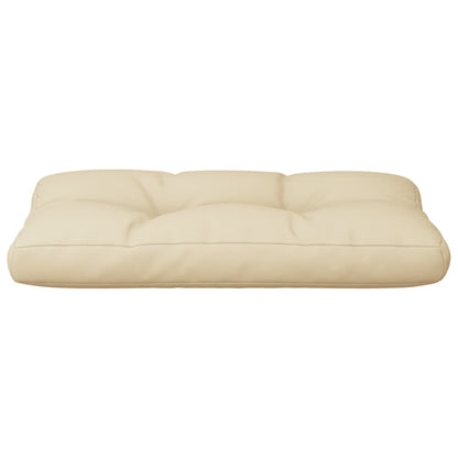 Palletkussen 80x40x12 cm stof beige