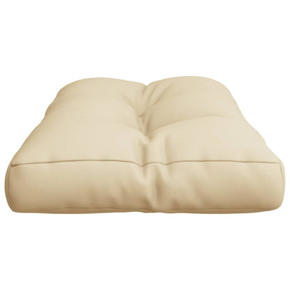 Palletkussen 80x40x12 cm stof beige