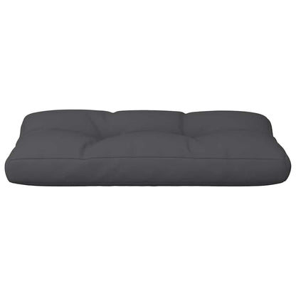 Palletkussen Stof Zwart 80 x 40 x 12 cm
