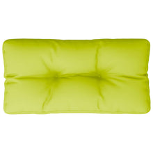 Palletkussen 80x40x12 cm stof heldergroen