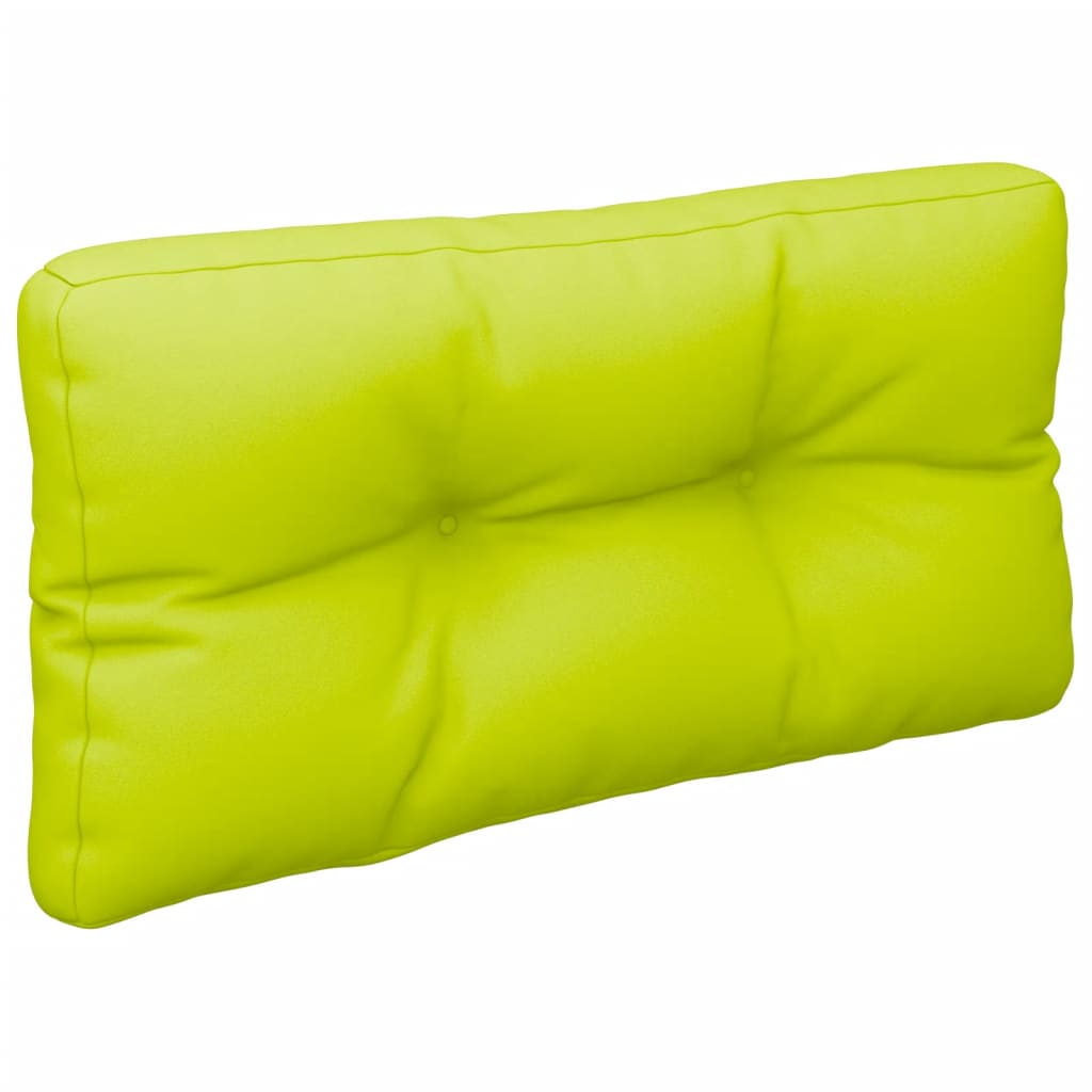 Palletkussen 80x40x12 cm stof heldergroen
