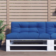 Palletkussen 120x40x12 cm koningsblauw
