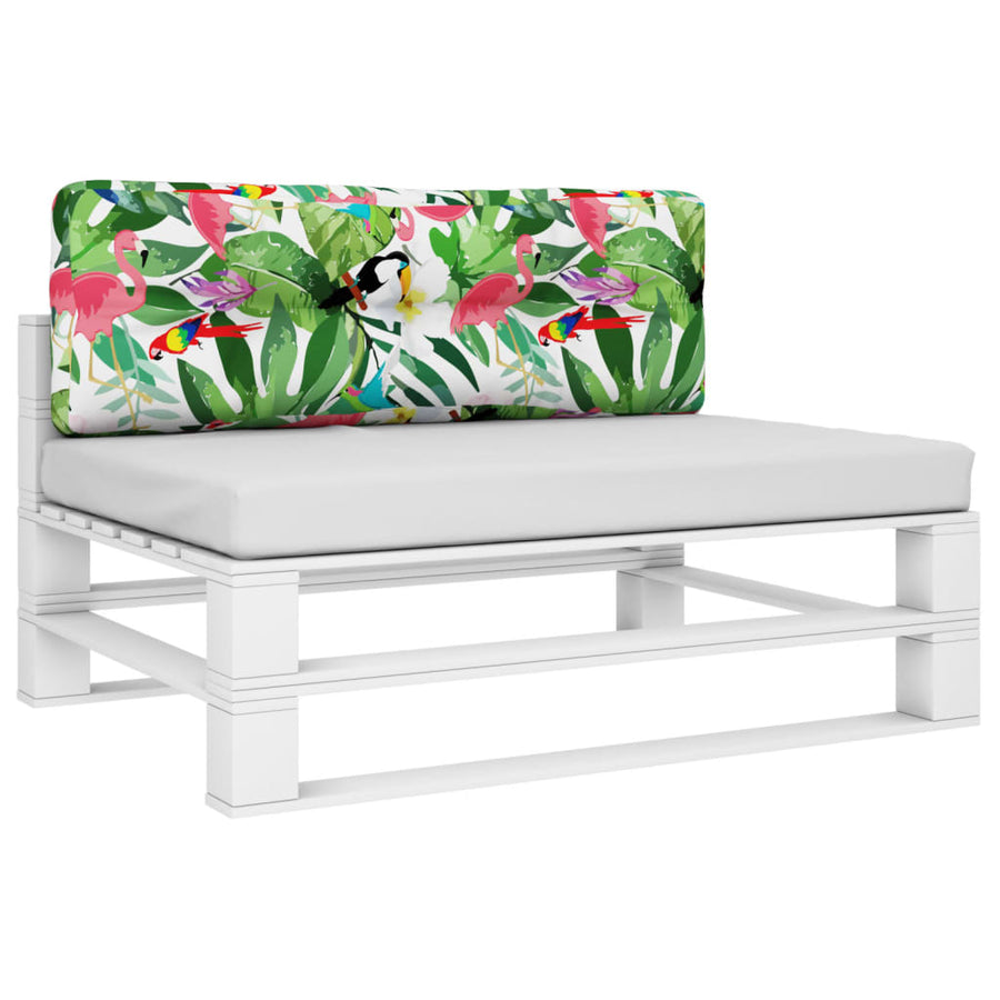 Palletkussen 120x40x12 cm stof meerkleurig 120 x 40 x 12 cm