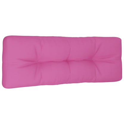 Palletkussen 120x40x12 cm stof roze 120 x 40 x 12 cm