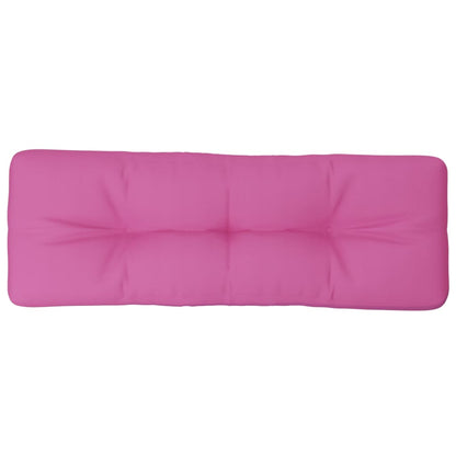 Palletkussen 120x40x12 cm stof roze 120 x 40 x 12 cm
