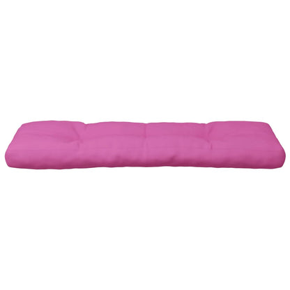 Palletkussen 120x40x12 cm stof roze 120 x 40 x 12 cm