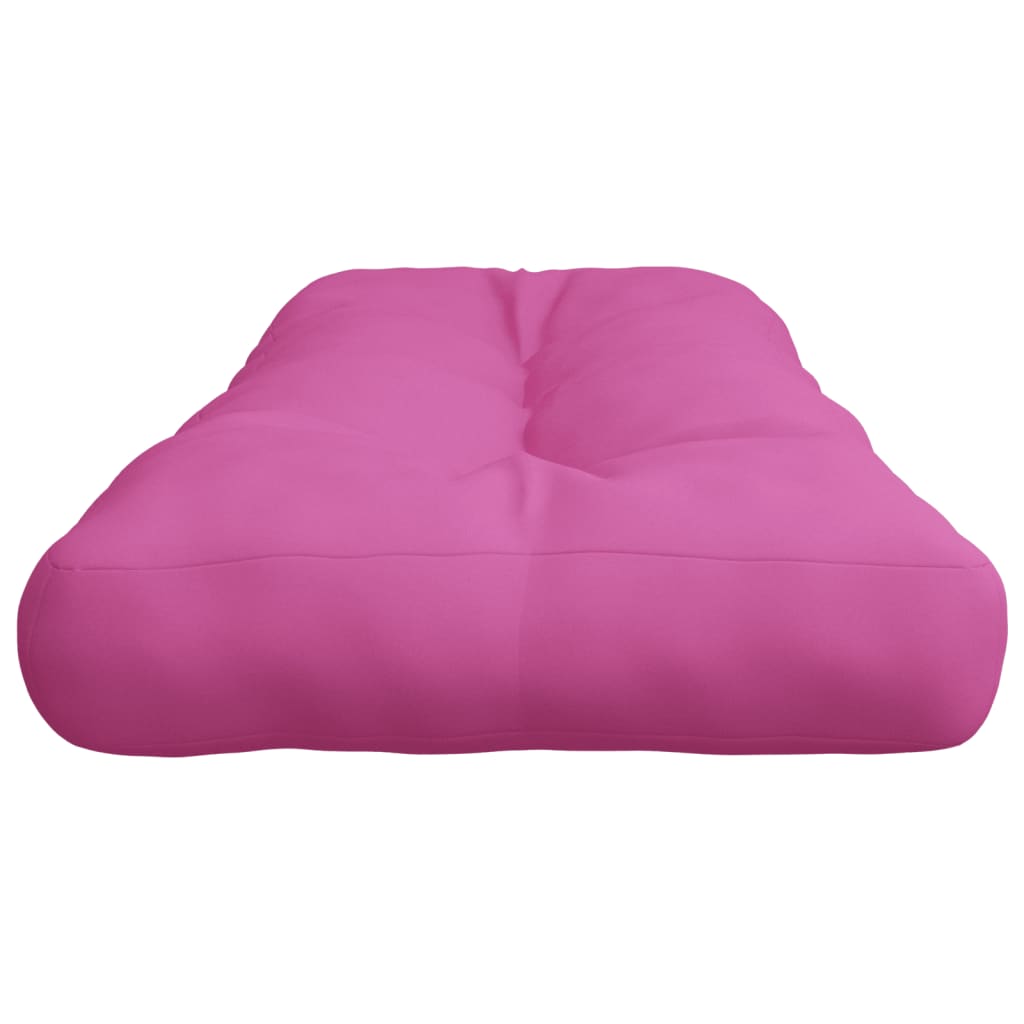 Palletkussen 120x40x12 cm stof roze 120 x 40 x 12 cm
