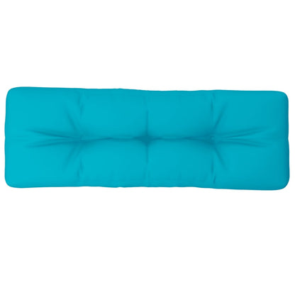 Palletkussen 120x40x12 cm stof turquoise 120 x 40 x 12 cm