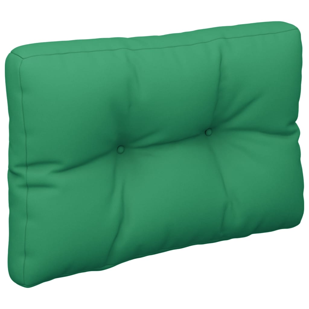 Palletkussens 2 st stof groen