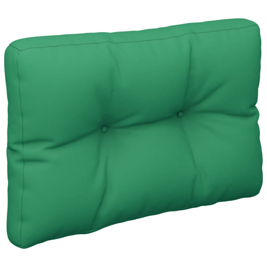 Palletkussens 2 st stof groen