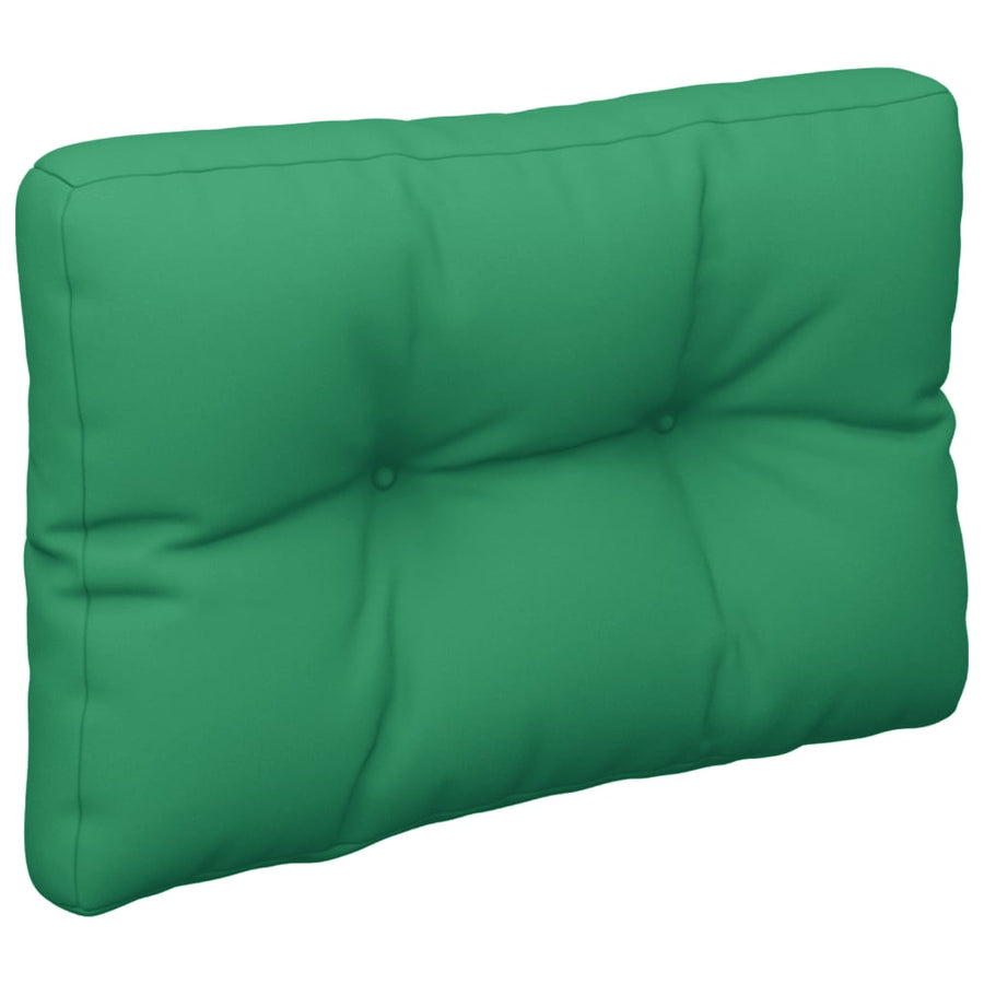 Palletkussens 2 st stof groen