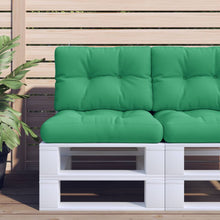 Palletkussens 2 st stof groen