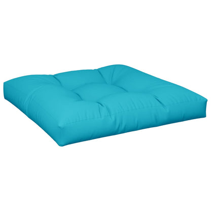Palletkussens 2 st stof turquoise 70 x 70 x 12 cm Turquoise