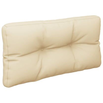 Palletkussens 2 st stof beige