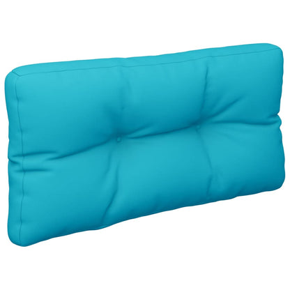 Palletkussens 2 St Stof Turquoise 80 x 80 x 12 cm