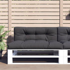 Pallet Cushions 2 pcs Fabric Anthracite