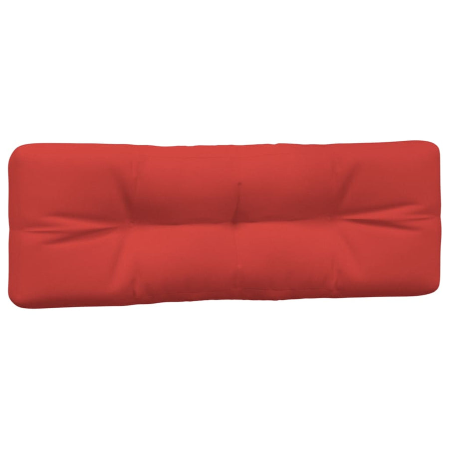 Palletkussens 2 st stof rood
