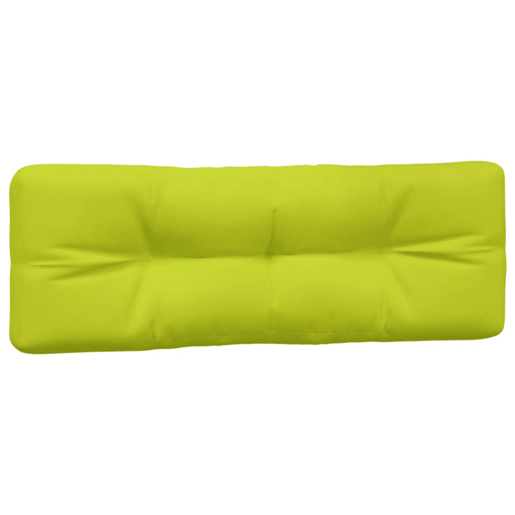 Palletkussens 2 St Stof Felgroen 120 x 80 x 12 cm