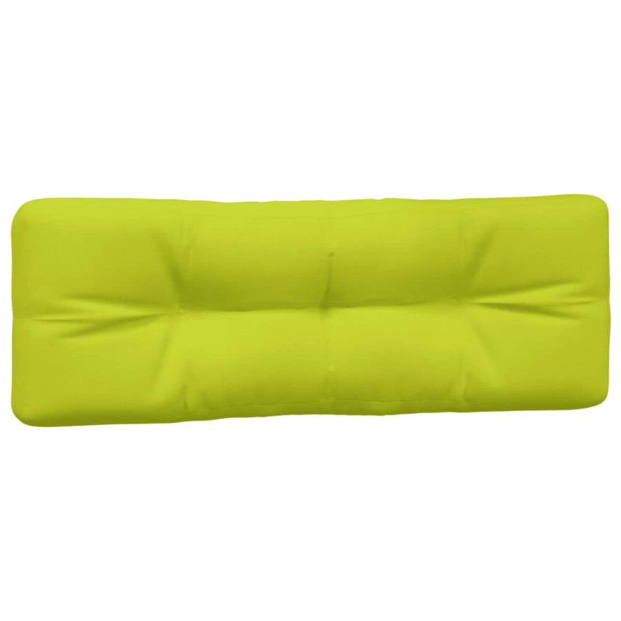 Palletkussens 2 St Stof Felgroen 120 x 80 x 12 cm