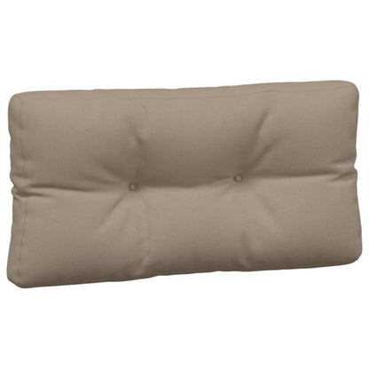 Palletkussens 3 st stof taupe