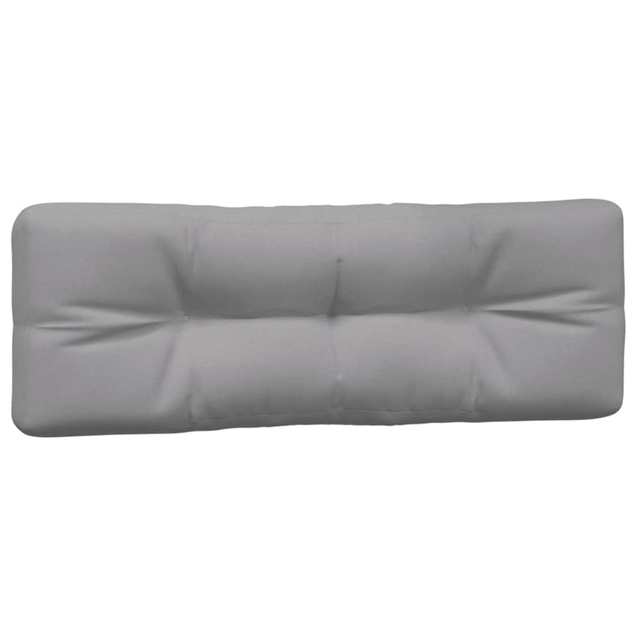 Palletkussens 5 st stof grijs