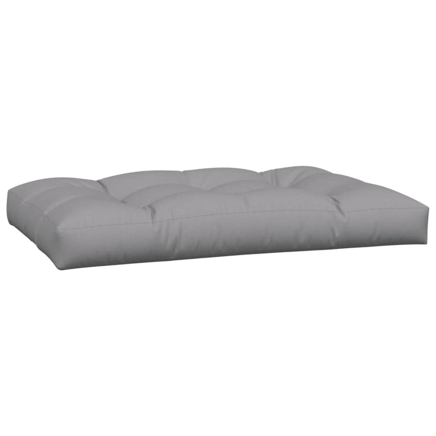 Palletkussens 5 st stof grijs