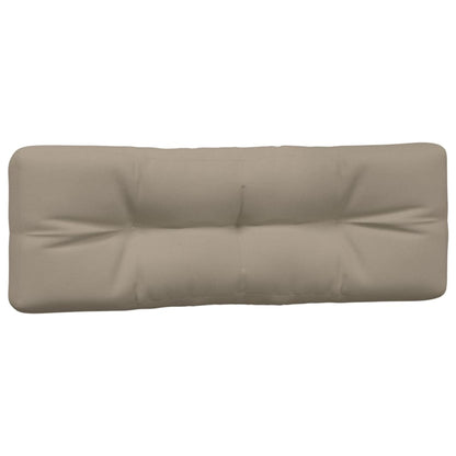 Palletkussens 5 st stof taupe