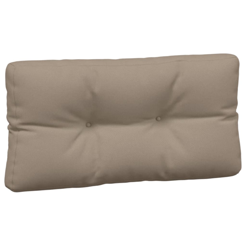 Palletkussens 5 st stof taupe