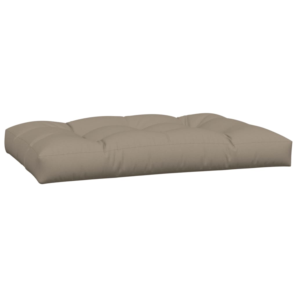 Palletkussens 5 st stof taupe