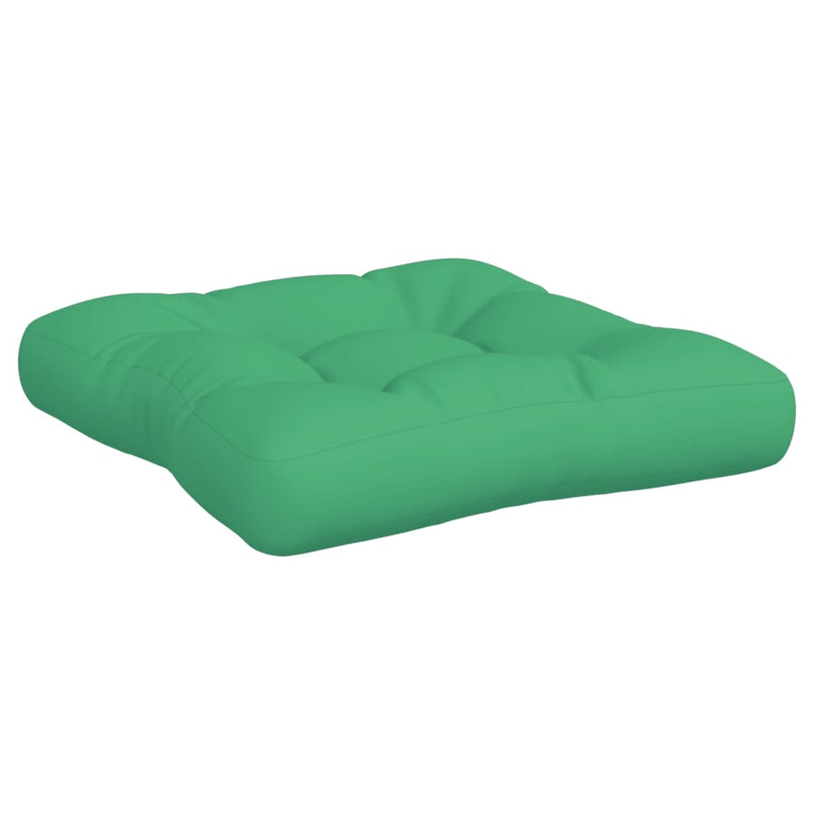 Palletkussens 2 st stof groen