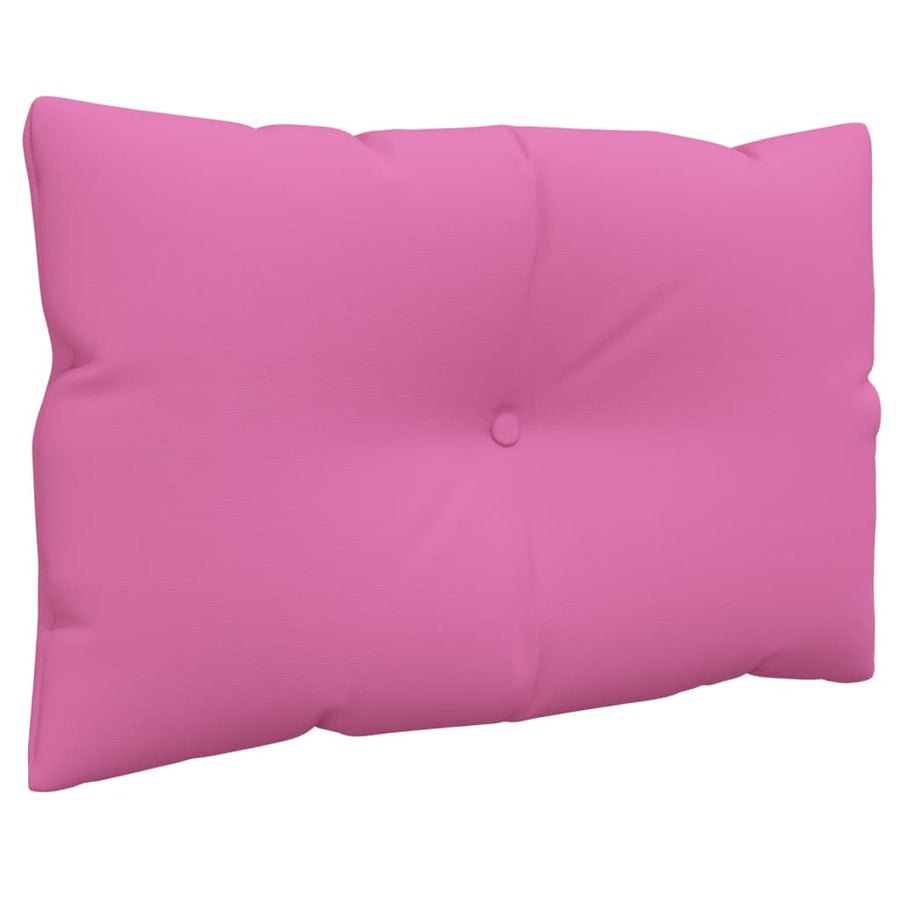 Palletkussens 2 st oxford stof roze Roze Middenbank