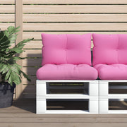 Pallet cushions 2 pcs oxford fabric pink