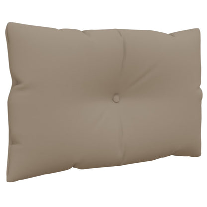 Palletkussens 3 st stof taupe