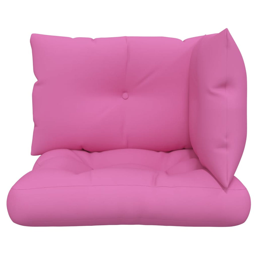 Palletkussens 3 st oxford stof roze Roze Hoekbank